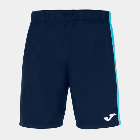 MAXI SHORT DARK NAVY-FLUOR TURQUOISE