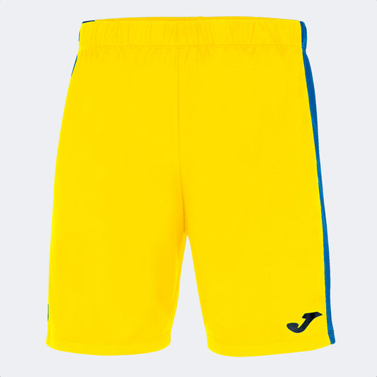 MAXI SHORT YELLOW-ROYAL BLUE