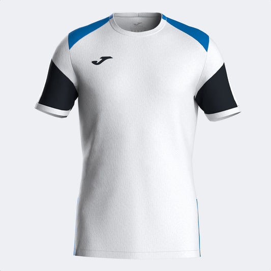 DANUBIO SHORT SLEEVE T-SHIRT WHITE ROYAL BLUE