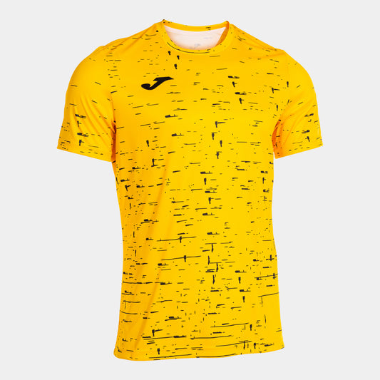 PRO TEAM SHORT SLEEVE T-SHIRT YELLOW BLACK