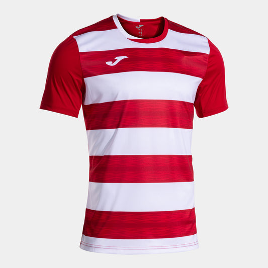 EUROPA VI SHORT SLEEVE T-SHIRT RED WHITE