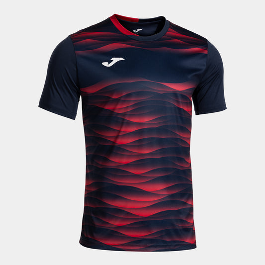 TIGER VII SHORT SLEEVE T-SHIRT DARK NAVY RED