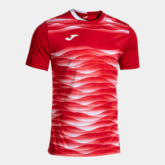 TIGER VII SHORT SLEEVE T-SHIRT RED WHITE