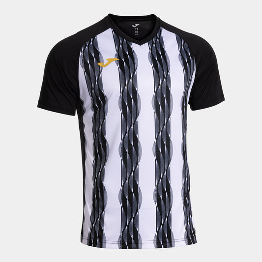 INTER V SHORT SLEEVE T-SHIRT BLACK WHITE