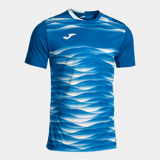 TIGER VII SHORT SLEEVE T-SHIRT ROYAL BLUE WHITE