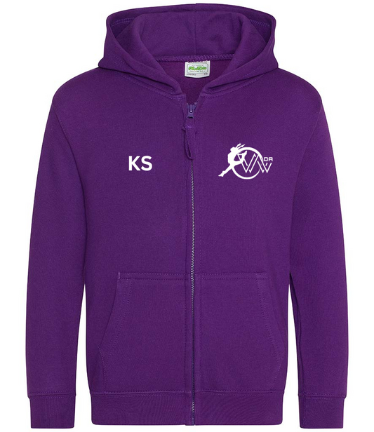 WDA Printed Children's Zipped Hoody