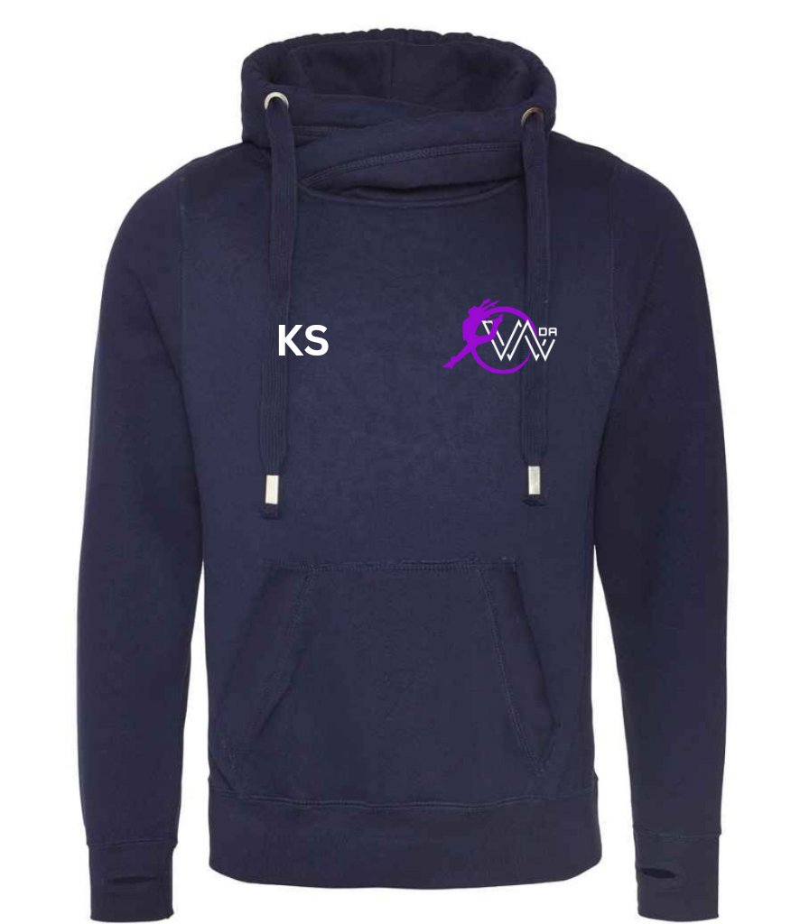 WDA Cross Neck Hoodie - Adult