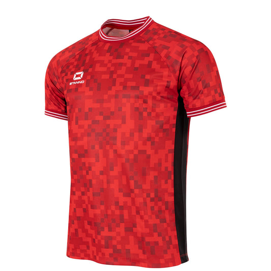 Stanno Pixel Shirt Red-Black