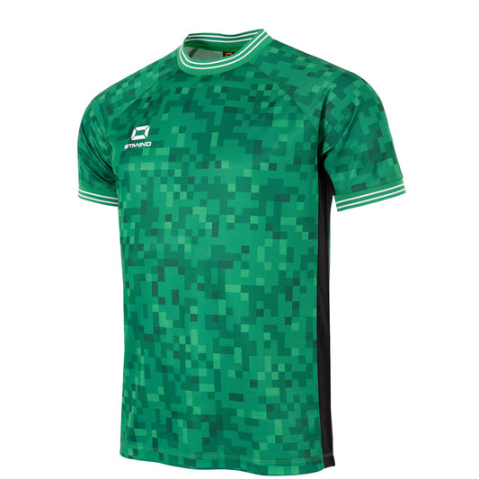 Stanno Pixel Shirt Green-Black