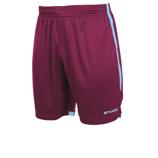 Stanno Focus II Shorts Maroon-Sky Blue