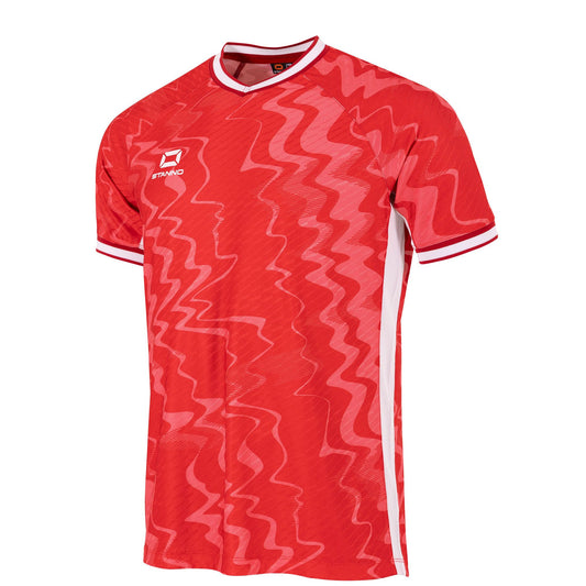 Stanno Wave Shirt Red-White