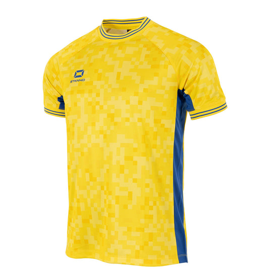 Stanno Pixel Shirt Yellow-Royal